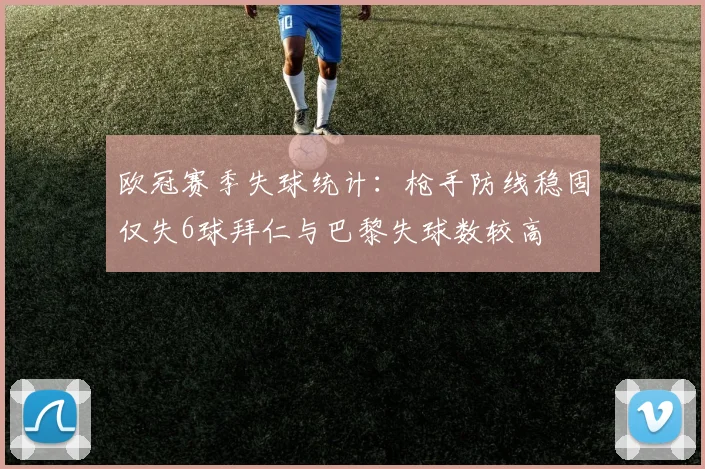 欧冠赛季失球统计：枪手防线稳固仅失6球拜仁与巴黎失球数较高